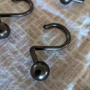 Oil Rubbed Bronze Shower Rings 12